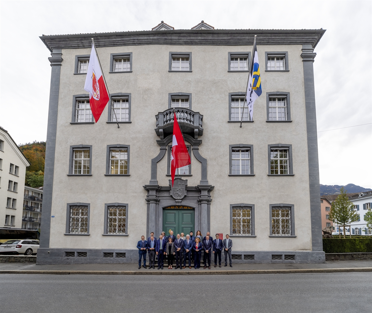 Südtiroler Regierung zu Besuch in Graubünden